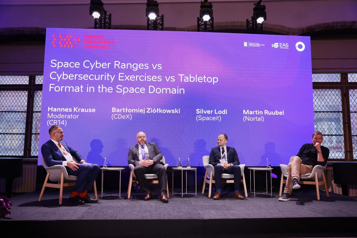 The first official day of the SDSC 2023 is done, and it must be said that the day was filled with meaningful discussions, inspiring speeches, and positive emotions 🛰

📸 : Egert Kamenik

#kosmosEST #softwaredefinedspace #SDSC2023