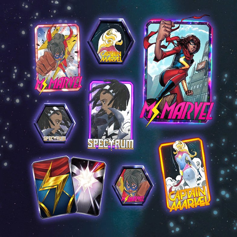 ✨SEASON PASS GIVEAWAYS✨
I'm giving away 3 Season Passes for the #MarvelSnap November Season featuring Ms. Marvel👀

To enter: 
✅Subscribe to my YouTube: youtube.com/@doctoroctille…
✅Follow me, Like, and Retweet this post

The 3 winners will be announced here on November 6🥳