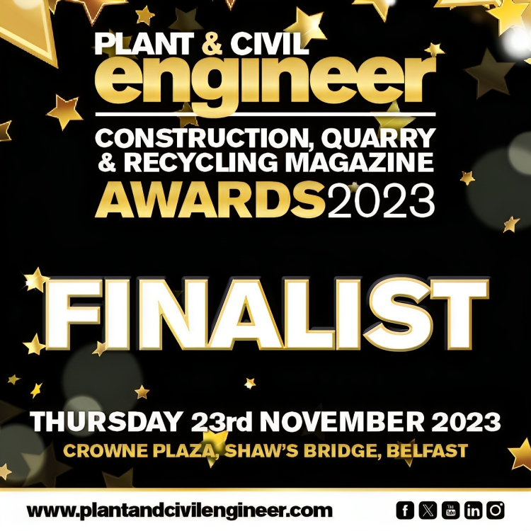 We are delighted to announce that Pat O'Donnell & Co has been named a finalist at the 2023 Plant & Civil Engineer Construction, Quarry & Recycling Awards ! 🏆 

#Sustainability #Environment #Construction #Machinery #HeavyMachinery #MachineryLife #ConstructionAwards #PCEAWARDS2023