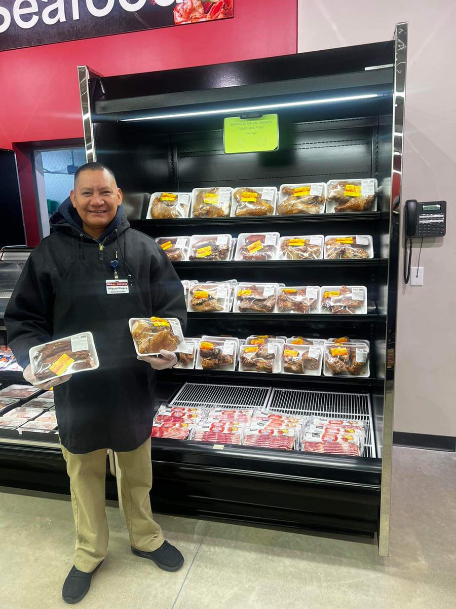 Happy 1st of the Month! Now that we’re EBT/Food Stamps approved, Miguel our Meat Manager has created a special deal for you. 
A&amp;R Smoked Ham and Turkey Parts on Sale for just $2.99/lb!  

Heat and eat these delectable meats just in time for the holiday season. Thanks for shopping