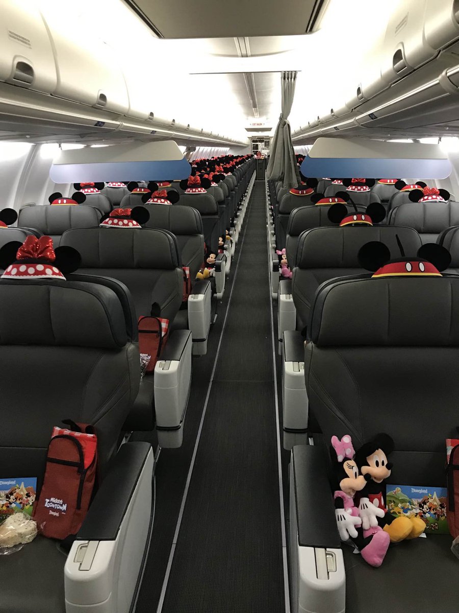 One of our gates got transformed into Mickey’s Toontown to welcome Mickey Mouse back on one of Alaska Airlines’ planes. The “Mickey’s Toontown Express” begins flying commercially tonight with a round-trip turn to Orange County out of Seattle.