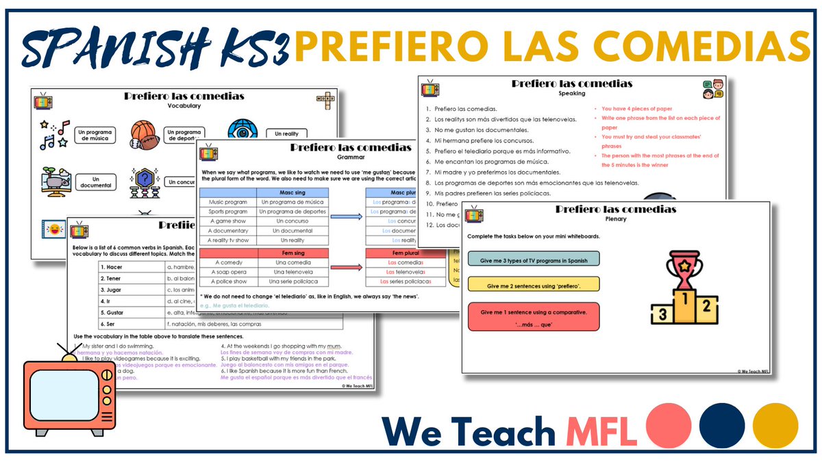 We Teach MFL tweet media