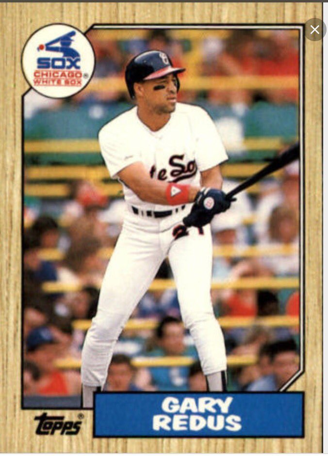 SoxNerd's tweet photo. Happy #WhiteSox birthday to #GaryRedus! https://t.co/7uLwUCaxs4