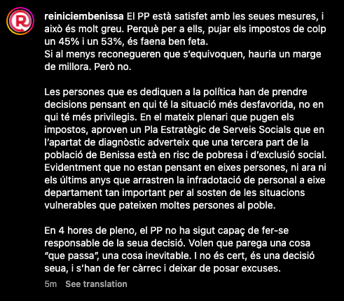 r_benissa's tweet photo. Anit vam viure un ple molt intens on, tot i la forta oposició popular, el PP va aprovar una pujada bestial de més del 50% a l'IBI i l'IVTM, ací la nostra reflexió.

I vídeo a https://t.co/zDiCH7GImi https://t.co/f4rpdXLiUw