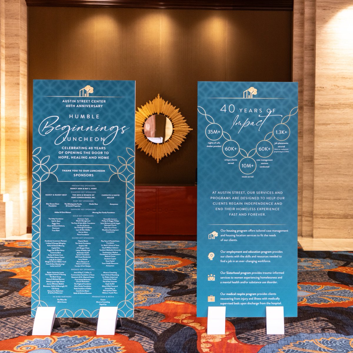 thegoodfdn's tweet image. Last Friday @AustinStreetCtr hosted an astounding #HumbleBeginnings Luncheon. We were honored to attend and witness the change-making happen firsthand. It&apos;s been an impactful 40 years of Austin Street and we know they will continue to #HelpThemHome for many years to come!