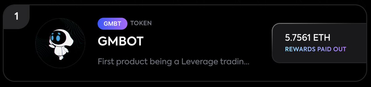 PROOFplatform's tweet image. A bumper day of rewards so far for all $PROOF stakers with 5.75 $ETH being dropped into the staking pool from the GMBot launch alone. And keep in mind that we are still only just under 3hrs since their launch 🤯

Congrats @GMBotApp on the successful launch today and remember this…