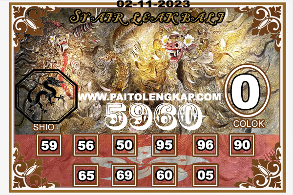 DaftarPAS4D's tweet photo. Angka Main Hongkongpools 02 November 2023
Angka Main : 1690
2D: 16*19*10*61*69*60*91
3D: 169*160*196*190*106*109*619
SHIO : TIKUS & ANJING
CB: 6 & 1
Tutup: 22:30 WIB & Result 23:00 WIB
UPS, Bossku.
#syairhk #syairshongkong #syairpas4d #daftarpas4d #angkamainhk #linkpas4d https://t.co/hEiW0SbzrO