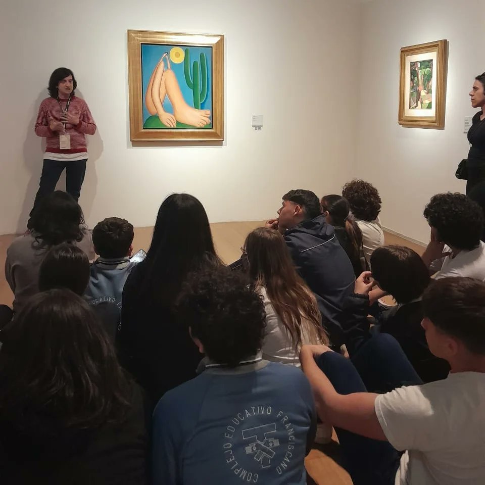 multiisap's tweet photo. El día 9 de octubre, los alumnos de 4°A visitaron el MALBA (Museo de Arte Latinoamericano de Buenos Aires) https://t.co/dBbn1S6gK7