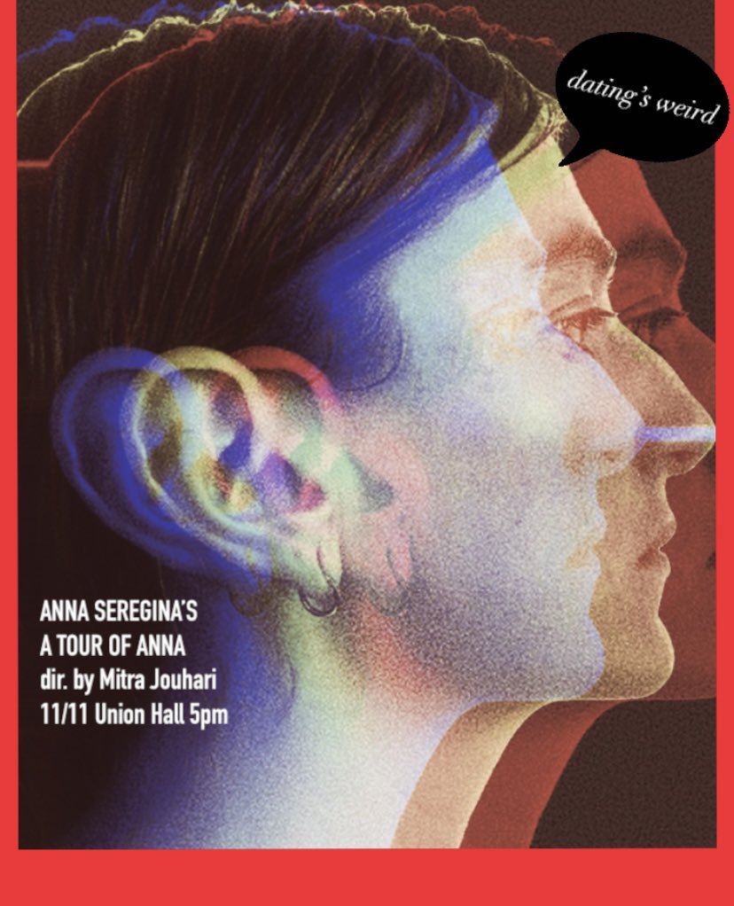 NEW YORK: in ten days!!! My solo show, A TOUR OF ANNA, is coming to @UnionHallNY as part of @nycomedyfest !! With an opening set from @mrdavehill Tix: eventbrite.com/e/anna-seregin…