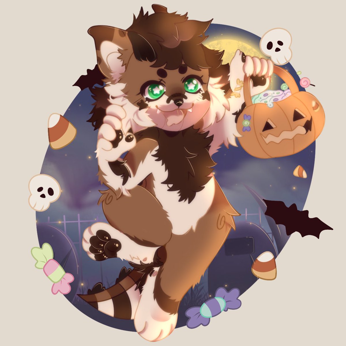 TeaSprouts's tweet image. 1/3 of my Halloween Ychs for my kofi and Pawtreon members!
-
♡ + ↻ are appreciated
-
#artist #art #furryart #furryartist #digitalart #DigitalArtist #furryartwork