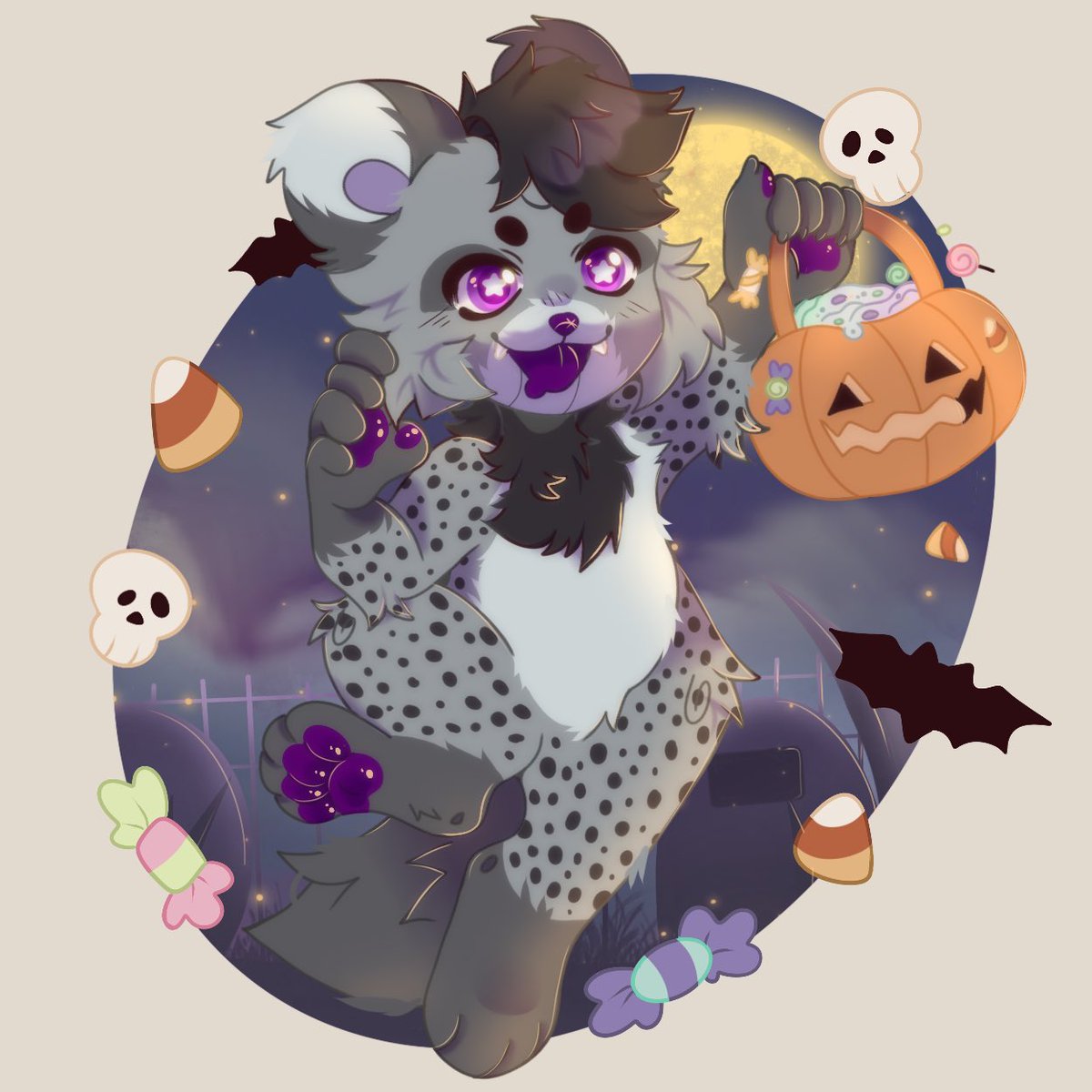 TeaSprouts's tweet image. 1/3 of my Halloween Ychs for my kofi and Pawtreon members!
-
♡ + ↻ are appreciated
-
#artist #art #furryart #furryartist #digitalart #DigitalArtist #furryartwork