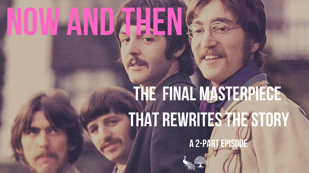 EPISODE IS OUT! Pt 2 Tomorrow! This two-part episode explores the The Beatles Final Masterpiece 'Now And Then' and how it, with its anthology companions, 'Real Love' and 'Free  As a Bird' rewrite the closing chapter of the iconic Beatles story. podcasts.apple.com/us/podcast/one…