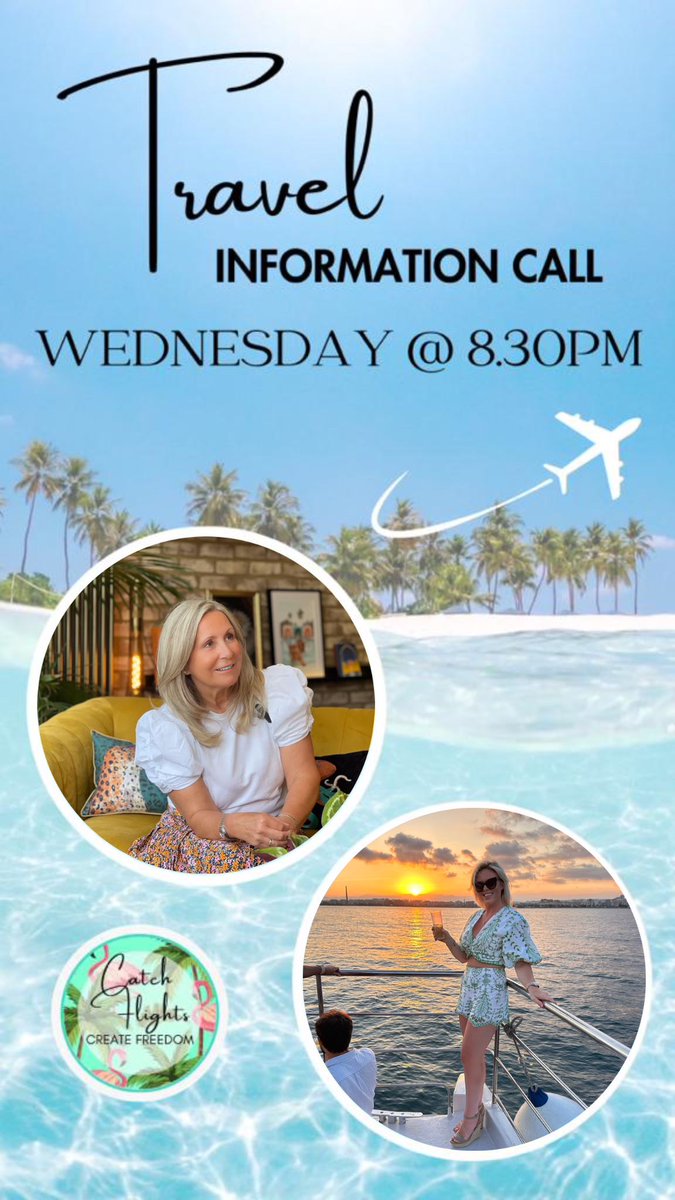 Would you like to know more about becoming an Independent Travel Agent with Inteletravel? 8.30pm tonight. Just listen in, no obligation! Message me for the link 🔗