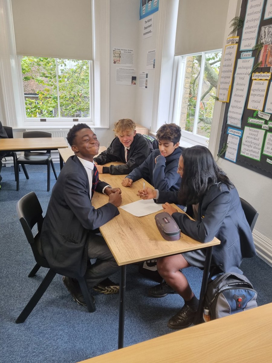 ElthamChalmers's tweet photo. It was all to play for in Y10 Spelling Bee today, congratulations to our winning team Ethan, Josh, Aaryan and Mira! 🔴🖋#dreamteam #makeithappen https://t.co/OPUyap8zsi