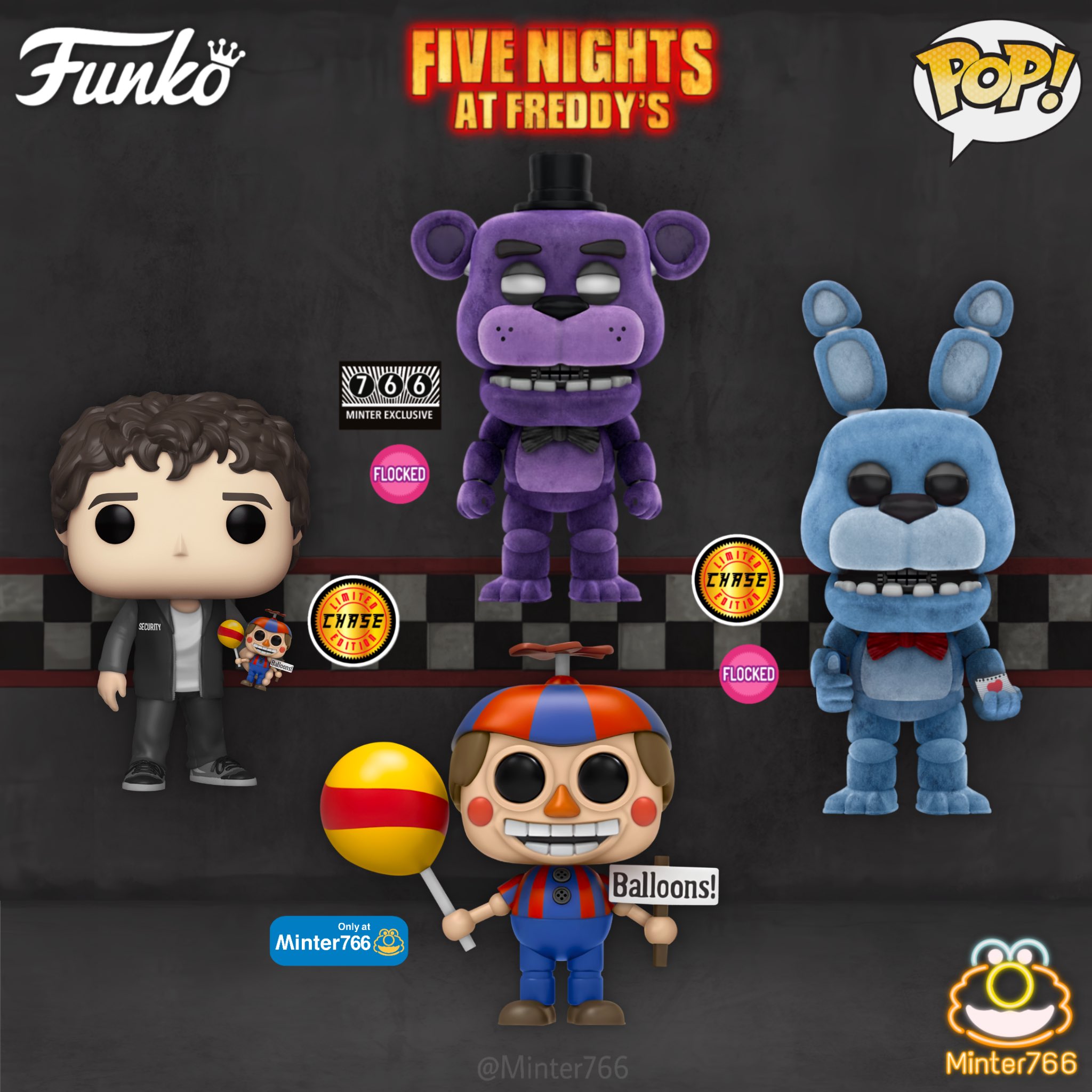 Minter on X: Five Nights At Freddy's Movie - Easter Eggs Pt.2  Funko Pop  Concept. #FNAF #FNAFMovie #FiveNightsAtFreddys #FreddyFazbearsPizza  #Freddyfazbear #HappyHalloween #Funko #FunkoPop #ConcepArt #Art   / X