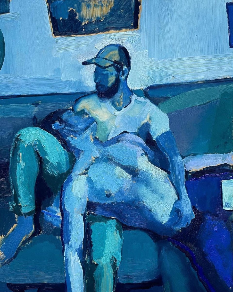 Jonathon Kent Adams. Pietà.2023. Oil on canvas.