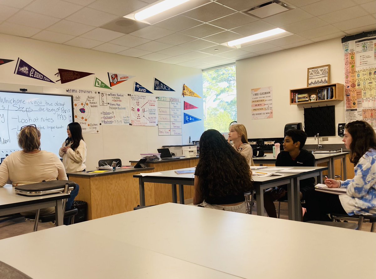 Had the amazing pleasure of stopping by KMS AVID classes today! It was so awesome to see your students collaborating  and supporting each other academically! Can’t wait to visit again! 🎉 #ThisIsAVID <a href="/HumbleISD_AVID/">AVID</a> @Kpangarakis_KMS <a href="/HumbleISD_KMS/">Kingwood Middle</a>