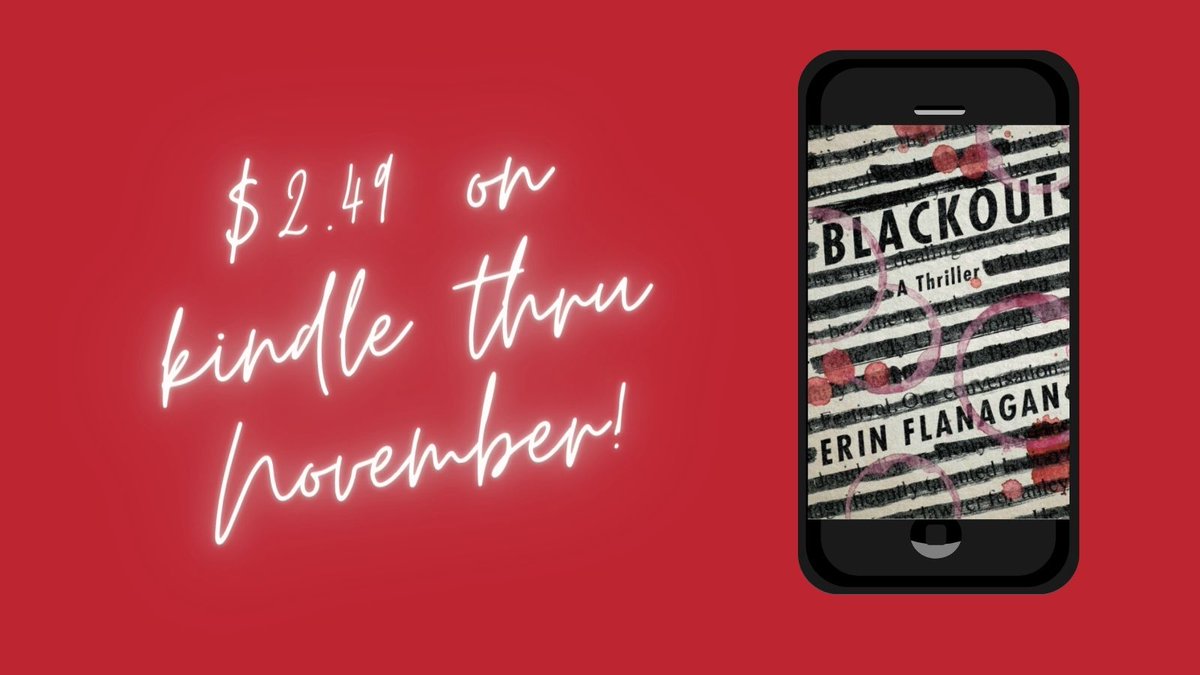 My rage-against-misogyny novel is on sale all month for $2.49 on the kindle, and free (right now) on Kindle Unlimited!! amazon.com/Blackout-Thril…