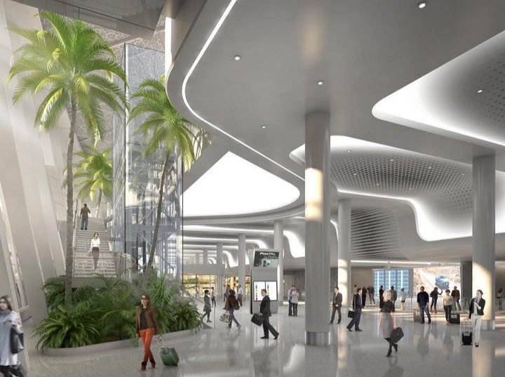 elnacionalpy's tweet photo. HERMOSO | 😍🇵🇾

🔹Hermosas imágenes del proyecto para la Terminal 2 del Aeropuerto Silvio Pettirossi, presentadas por el estudio BMA y Carlos Ott Arquitectos, en asociación con Carlos Ponce de León Arquitectos. 

🔹De concretarse, sería uno de los aeropuertos estéticamente más atractivos de Latinoamérica.
