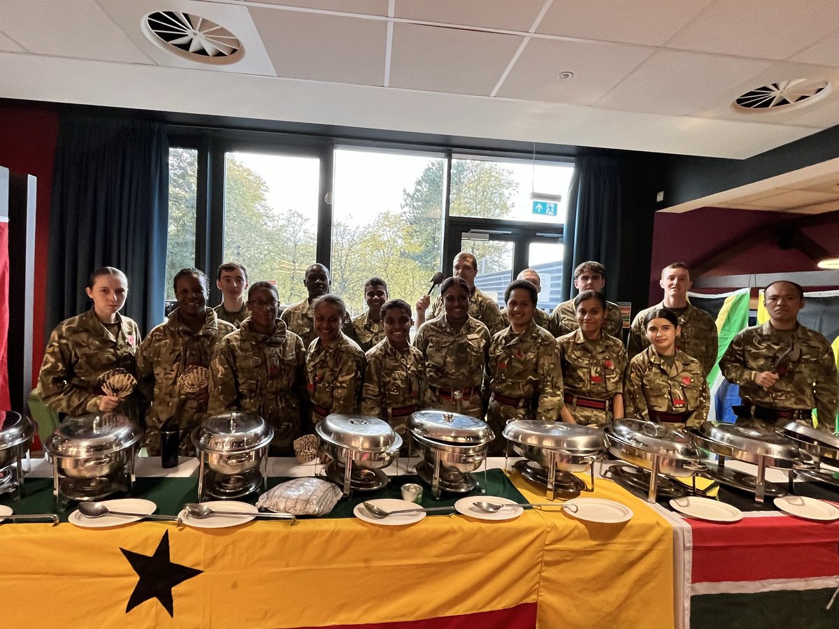 #BHM2023

Yesterday it was last day of BHM23 and it was celebrated by permanent staff and phase2  trainees (different cap badges) from worthy Down Camp. 
Cultural Display and different varieties of food was served too. #celebratingBHM #Diversity 

#Inform #Inspire #Empower