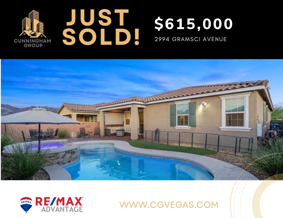 cregvegas's tweet photo. Another Beautiful Home SOLD!
#LasVegasNV #HendersonNV #lasvegasrealtor #luxuryrealestate #luxurylasvegas
____________
Shawn Cunningham
RE/MAX Advantage
Lic#BS0145545 https://t.co/ZfqzEJ38v3
