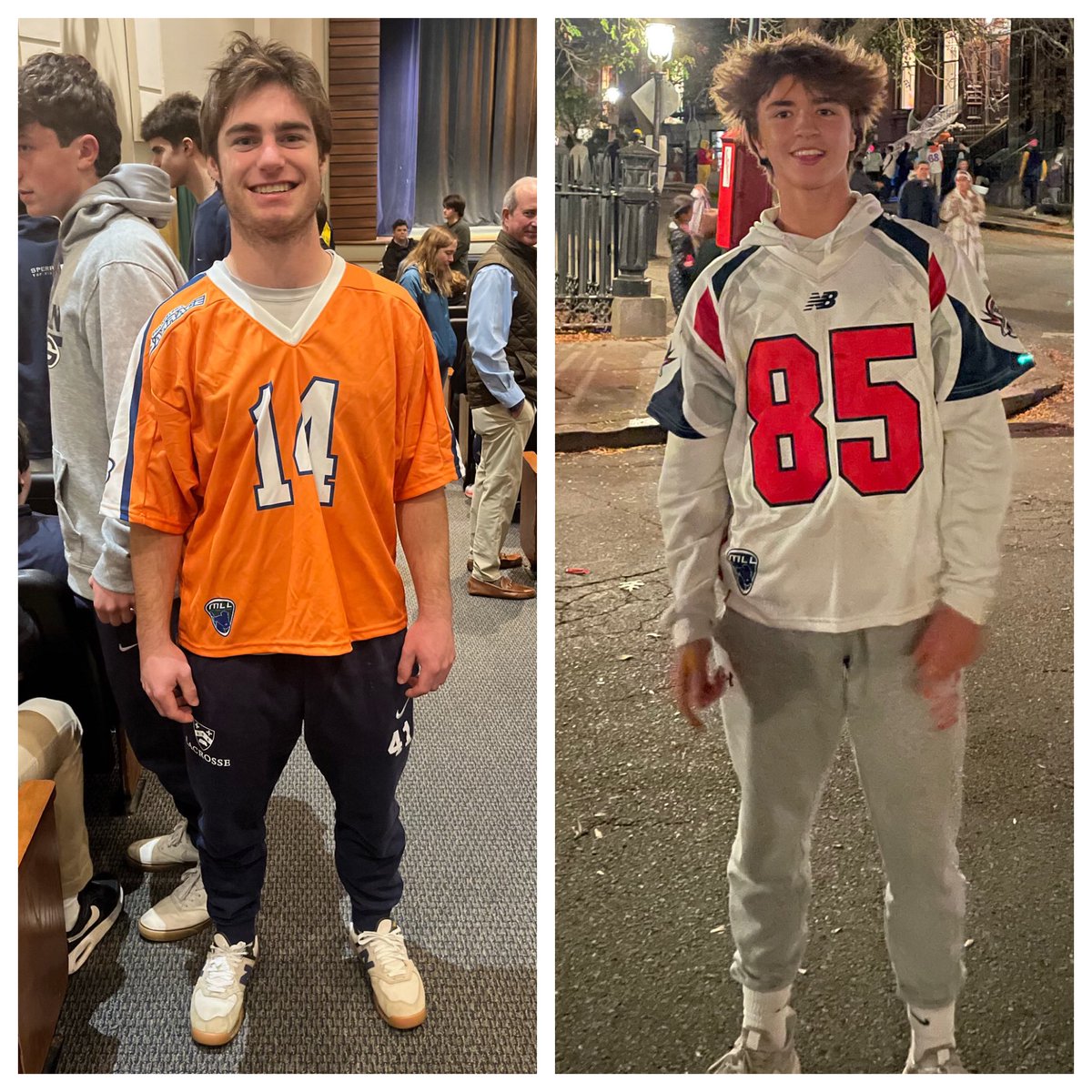 Some real throwback costumes were spotted this Halloween! 👻 🎃