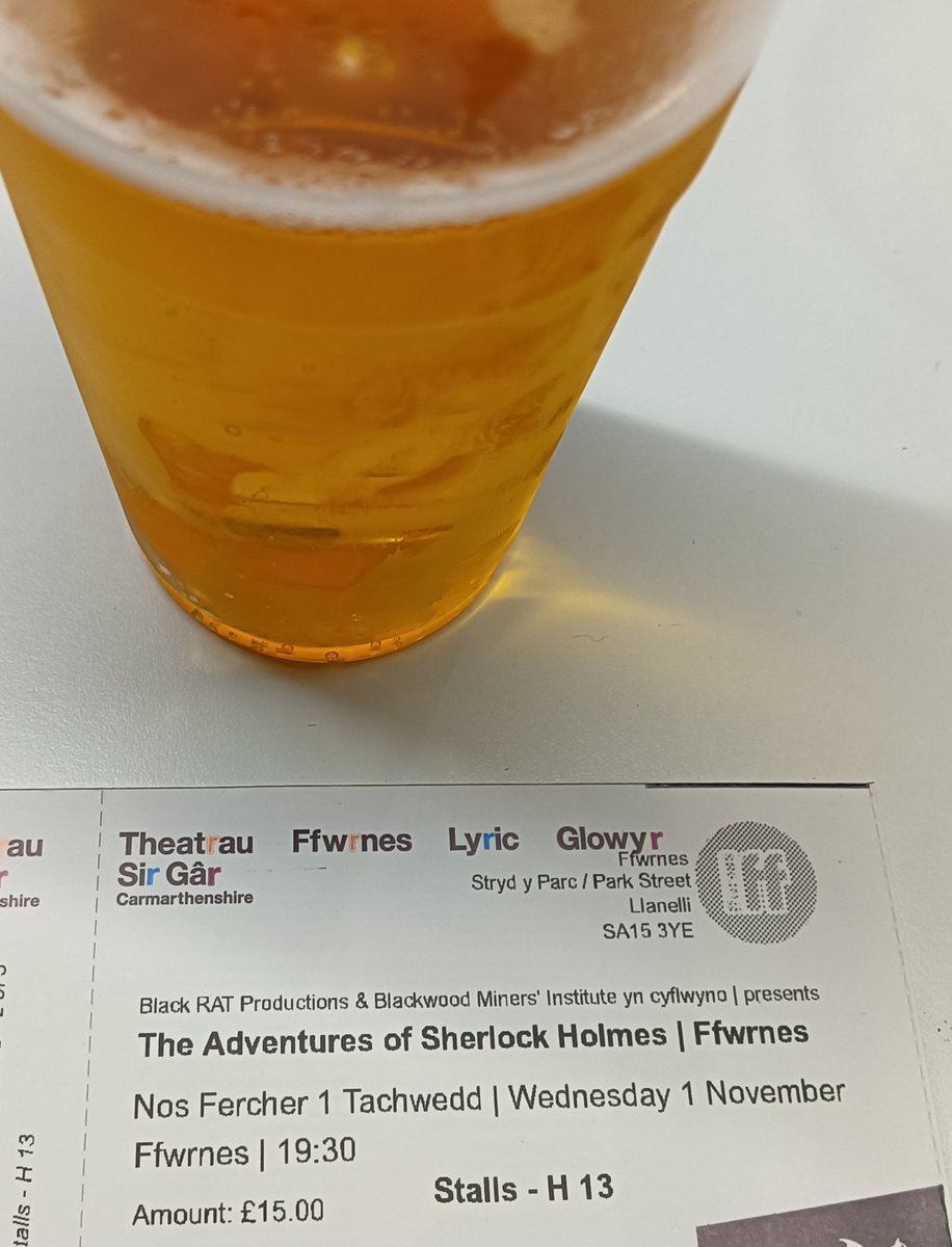 Pob lwc @BlackRATProds <a href="/ratarts/">Rich Tunley</a> <a href="/OwenPugh/">Owen Pugh</a> <a href="/ZoeDavies79/">Zoe Davies</a> Dan and Co
Looking forward to the show!