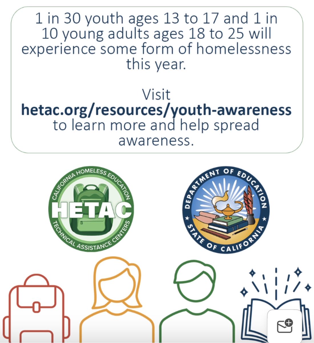 November is National Homeless Youth Awareness Month! Let's come together to raise awareness about the challenges faced by homeless youth. By spreading knowledge and compassion, we can make a difference and support those in need.