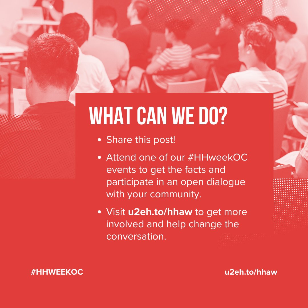 45% of Orange County residents believe that eviction results from bad choices.

Yet data shows that a sudden loss of income and unaffordable housing are the more common reasons!💔

SHARE and help us end homelessness in our lifetimes. Join us at u2eh.to/hhaw. #HHWeekOC