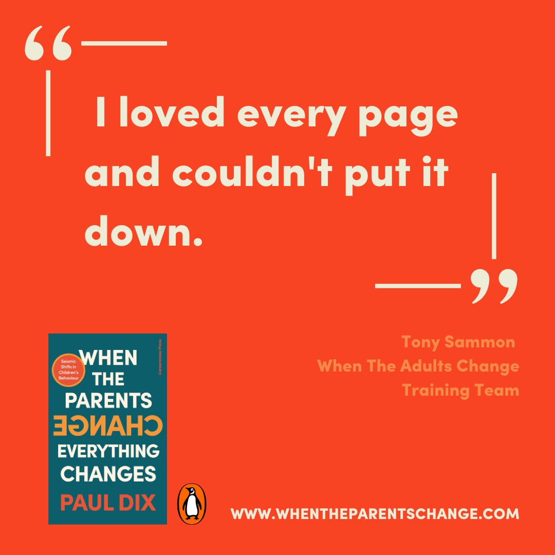 This book is for every parent and caregiver! 💚🎊 Pick up your copy below and see how small changes in your own behaviour can totally transform the culture of your home. amazon.co.uk/When-Parents-C… #ParentsChange #Parenting #ParentingSupport #MumsNet #DadsLife @pauldixtweets