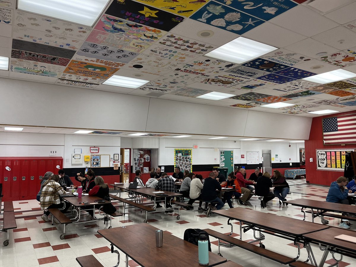 Our awesome Stanton staff collaborating in learning!!!!