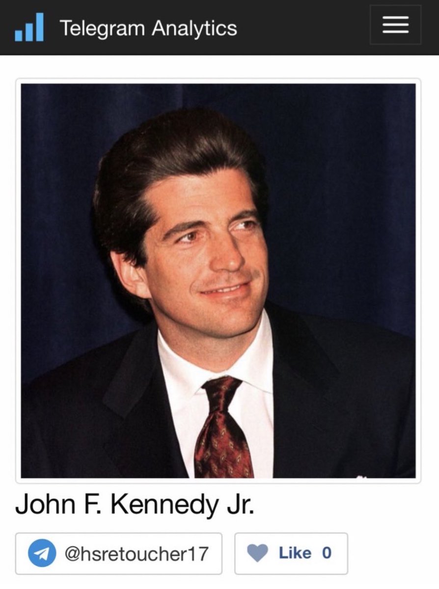 HSRetoucher 17 
Vice President John F Kennedy Jr 🇺🇸🤠✔️