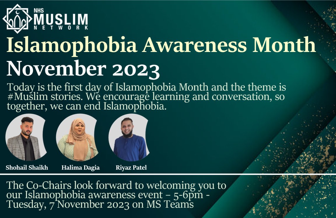 National NHS Muslim Network (@nhsmuslimnet) on Twitter photo 