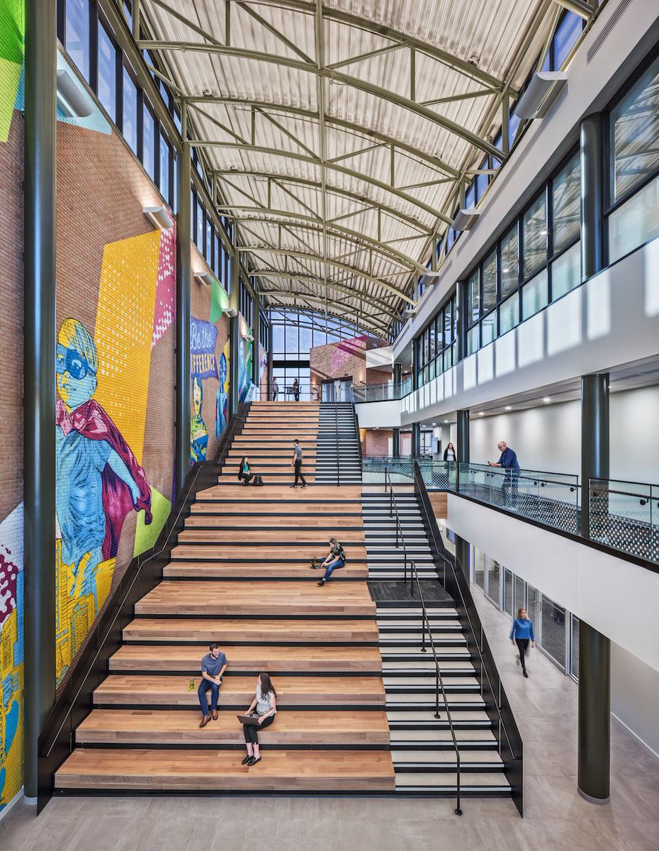 🖌️ Embracing the Art of Creating a Happy Workplace 💼 🌈 

We believe that the key to a thriving workplace lies in the thoughtful design of our business environments. 💼✨

A big thank you to <a href="/workdesignmag/">Work Design</a> for their insightful article 🙌📚buff.ly/3SmEDL2