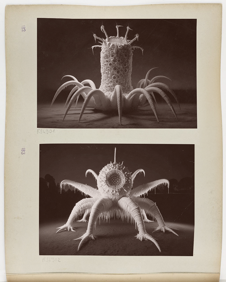 FabienPalmari's tweet photo. Xothiens. #CosmicHorror #RetroSF https://t.co/V2gLSgrRb6