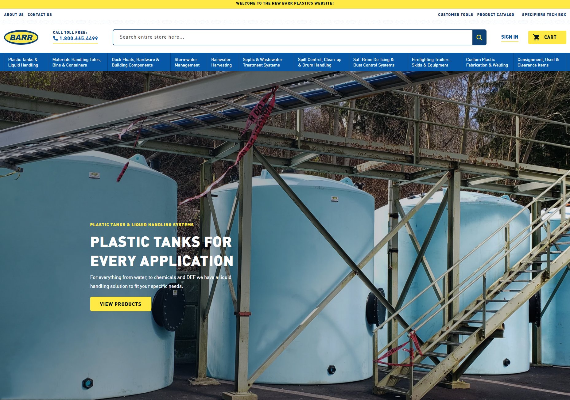 Custom Heated & Insulated Holding Tanks – BARR Plastics