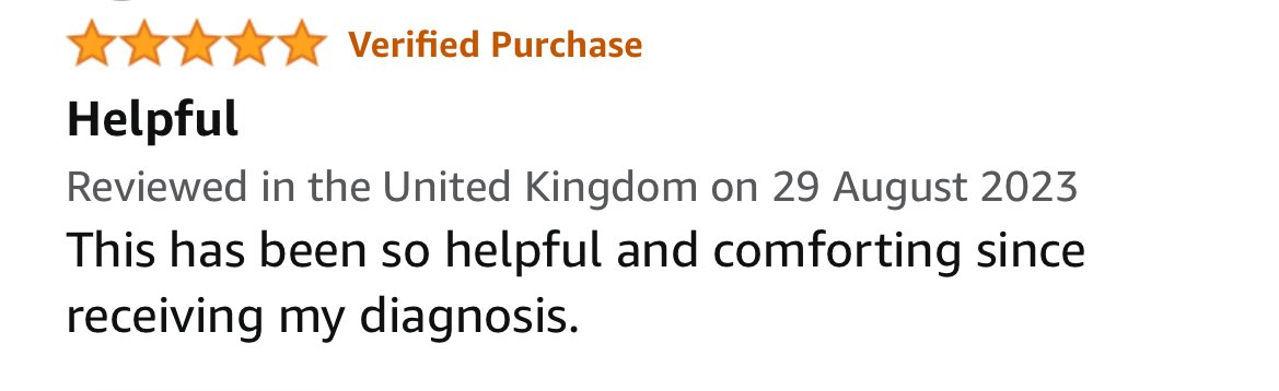 I’m not crying you are!

I haven’t checked the Amazon reviews for So, I’m Autistic yet and just had a little look. 

If you’ve had a read and want to let others know if it helped you, please do!