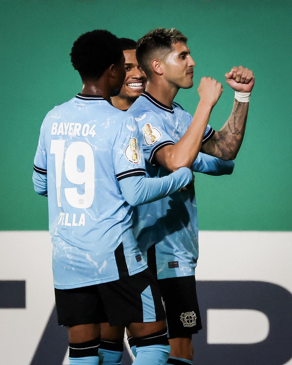 brfootball's tweet photo. Bayer Leverkusen are the first team in Europe's top 5 leagues to score 50+ goals this season.

They only needed 14 games 🤯 https://t.co/KQR3AHLIIb
