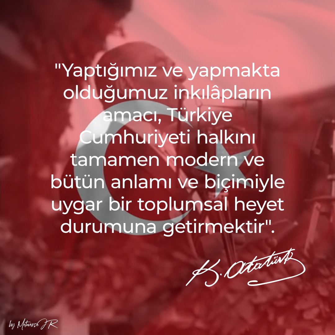 MetaverseJR's tweet image. 1/ Türkiye Cumhuriyetinin 100.yılı vesilesiyle #DAOLabs Sosyal Madencilik topluluğundan @2mrpc Murat arkadaşımızın önerdiği görev kapsamında ben de, Atatürk İnkılaplarının yapılış amacına değinmek istiyorum.

#SocialMining @DAOLabs_Tr @TheDAOLabs