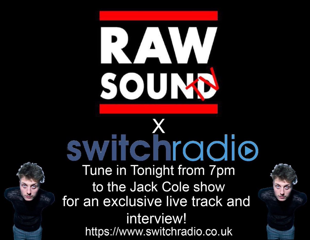 Tune into the <a href="/JackAttack996/">Jack Cole</a> show tonight from 7pm on <a href="/switch_radio/">Switch Radio</a> to hear an exclusive live track by recent show guest @rjohnwebb in the the latest instalment of ‘The Switch Live Session Powered by RawSound TV’ 📻
switchradio.co.uk
