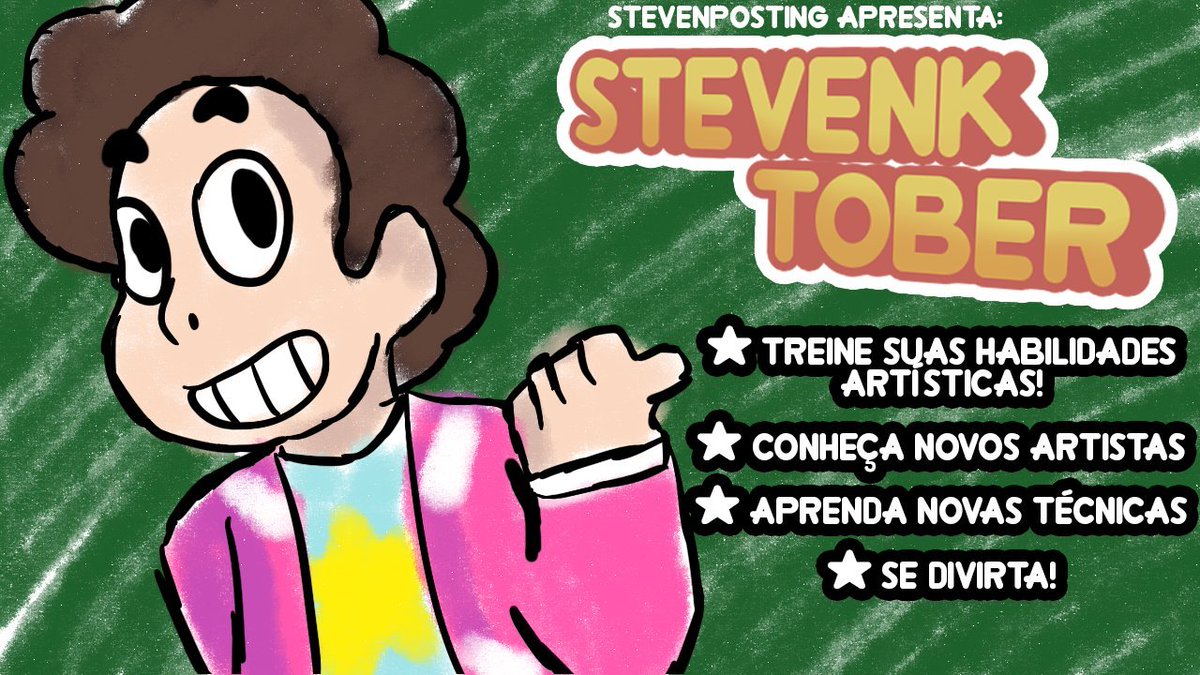 AdmFalouSteven's tweet photo. #Stevenktober acabou e agora a página volta a programação normal, com memes, comentários e de vez em quando umas curiosidades. Parabéns pra todos que participaram e muito obrigado por terem topado esse desafio! Gostei muito de ver todos os desenhos e+ https://t.co/UMt3NyqaE4