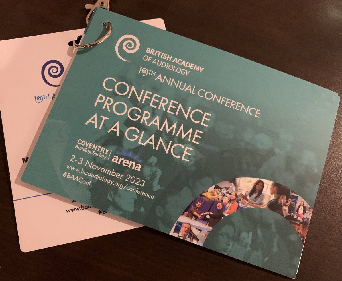 BAAudiology's tweet photo. #BAAConf team are ready to welcome you all to the #Coventry Arena tomorrow morning, bright and early #AudPeeps https://t.co/IALsrOhwbb