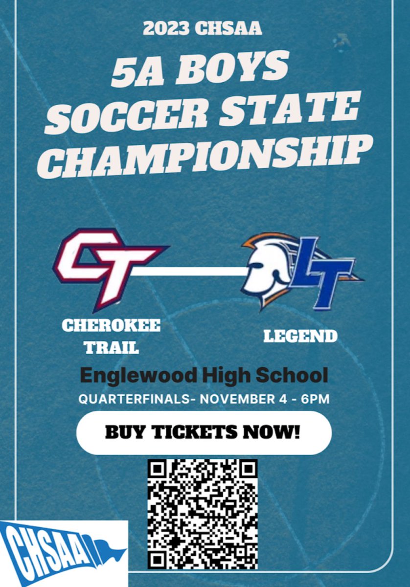 It’s been an incredible season and the boys have shown tremendous resiliency! Please join us Saturday at 6pm as we take on an extremely strong opponent in Legend HS in this year’s 5A quarterfinals.