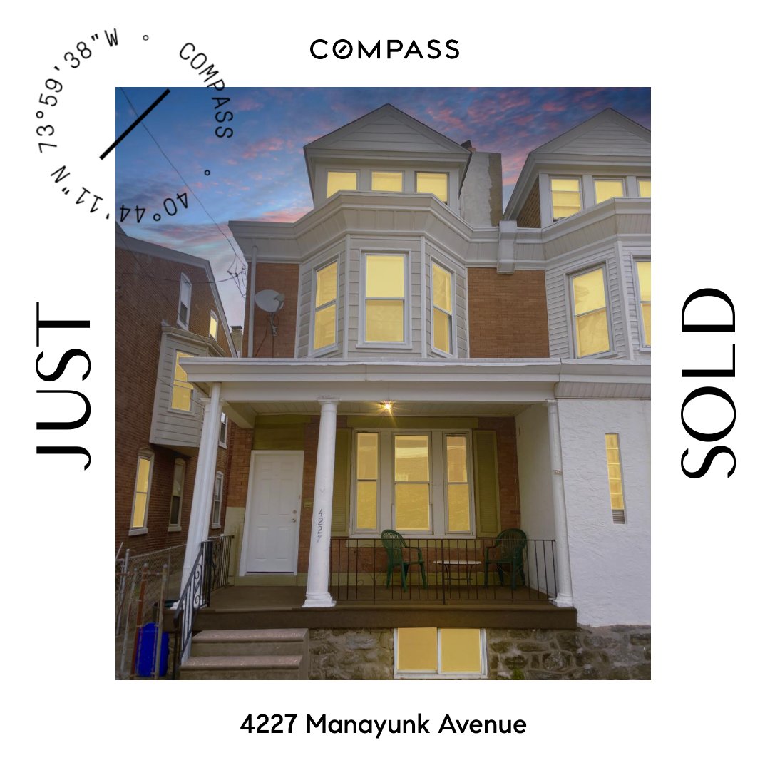 ColinGoodRE's tweet photo. Congrats to my wonderful clients for selling their Manayunk rowhome today! 🥳👏

Sold for $410,00 ✨

#sold #manayunk #roxborough #myphillyhouse #phillyhomes https://t.co/MTWqoUHdbA