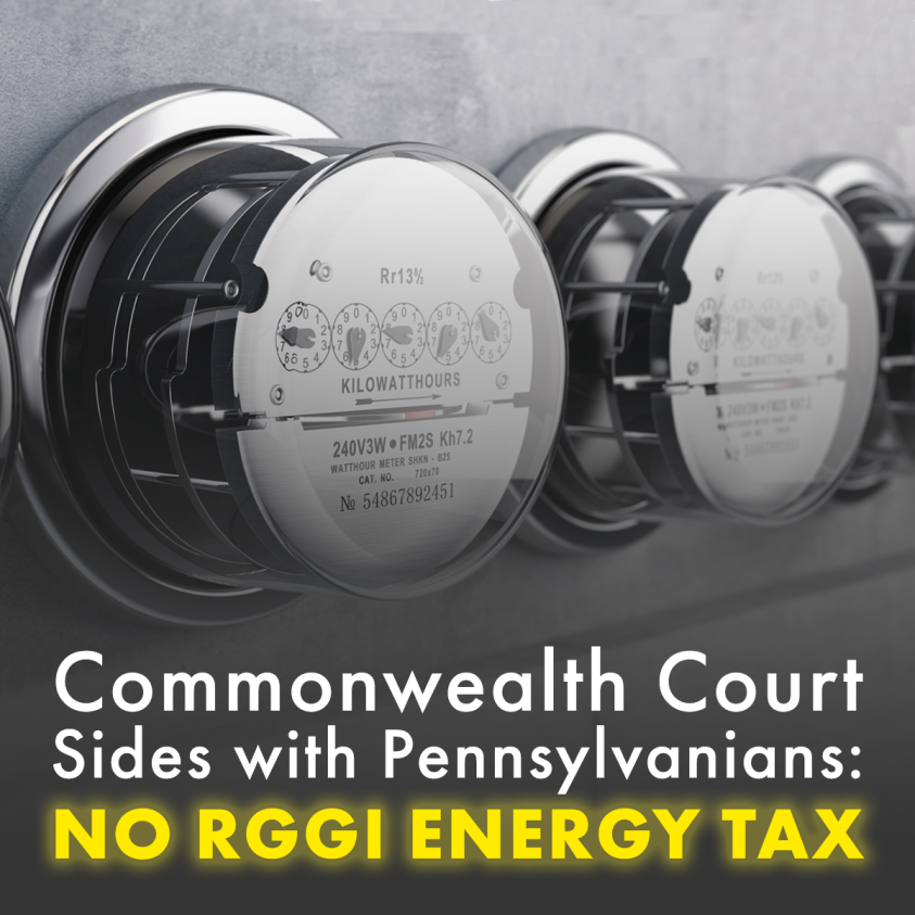 SenatorKimWard's tweet image. 🚫RGGI🚫
The Commonwealth Court's decision today confirmed what we've already known – the tax known as #RGGI is unconstitutional.
𝙍𝙚𝙖𝙙 𝙢𝙮 𝙛𝙪𝙡𝙡 𝙨𝙩𝙖𝙩𝙚𝙢𝙚𝙣𝙩 𝙝𝙚𝙧𝙚: bit.ly/40jp6NY