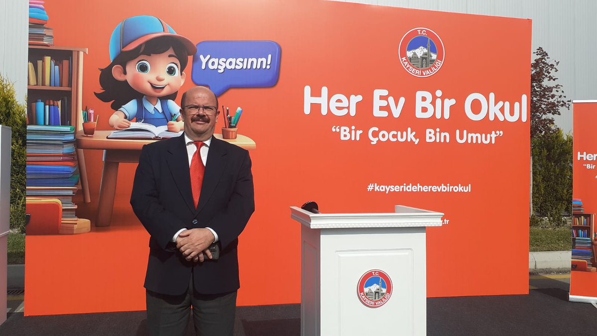 senerserim's tweet photo. İl Düzeyinde bu kadar geniş kapsamlı bir proje için Kayseri Valimiz (@kayserivaliligi ) #GökmenÇiçek (@gokmen_cicek_ ) ve projenin paydaşlarına şükranlarımızı sunuyorum. Artık Kayseri'nin 16 ilçesindeki #herevbirokul . https://t.co/HQ6rnaz9Nq