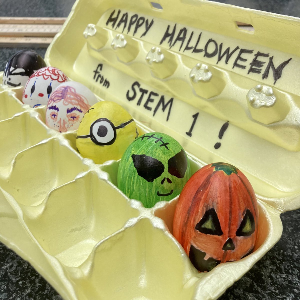 We’re smashing pumpkins for the #eggdropchallenge this week! #Halloween2023 #STEM #lnstemac #STEMeducation