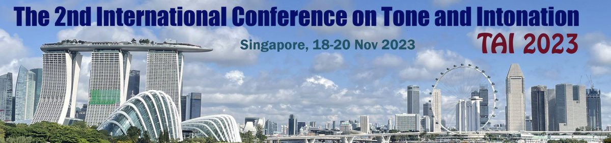 On behalf of Living Tongues, Dr. Luke Horo will be presenting research on the #phonetic correlates of syllable prominence in #Mundari at the Second International Conference on Tone and Intonation (#TAI2023) on November 18-20 in Singapore.  

Full program:
colips.org/conferences/ta…