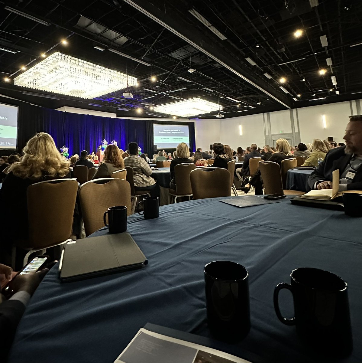MilesGY's tweet photo. Good to be back in Houston for this next round of the Talent Strong Texas Pathways Institute hosted by the great folks at the @TXSuccessCenter. https://t.co/qyFlGBFdLy