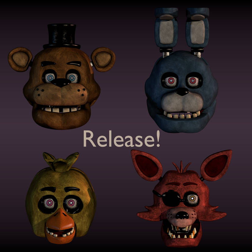 WeeeZer_Real, All my Fnaf Blender Retextures and Models